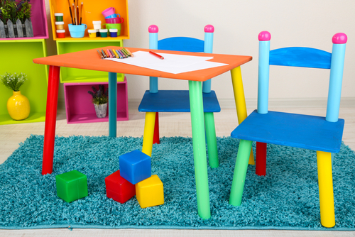 kindergarten table chairs